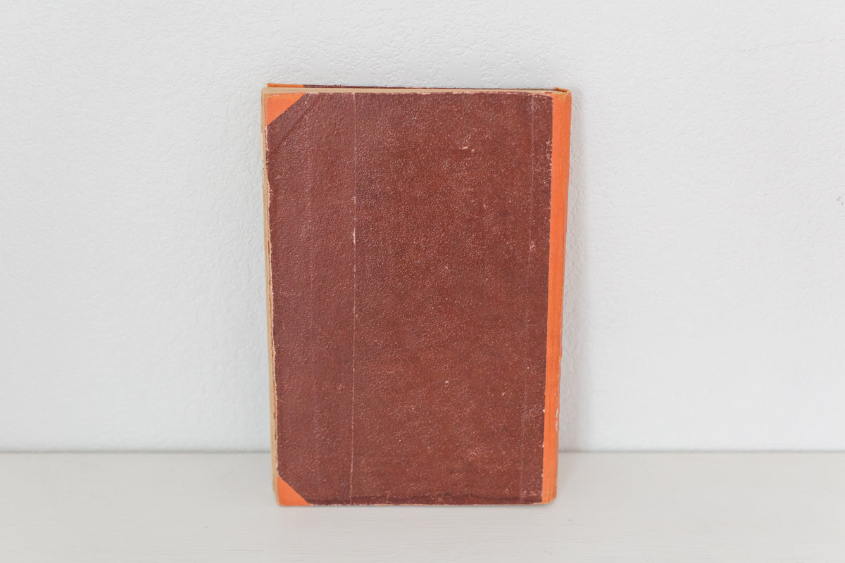 Large Vintage hardbound Italian book from the 1920s