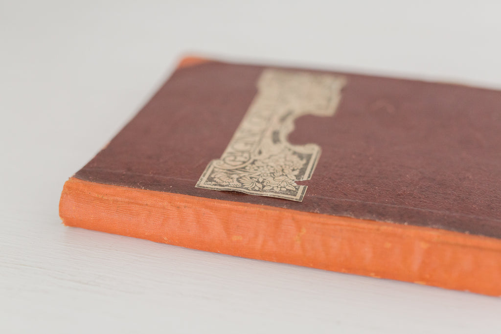 Large Vintage hardbound Italian book from the 1920s