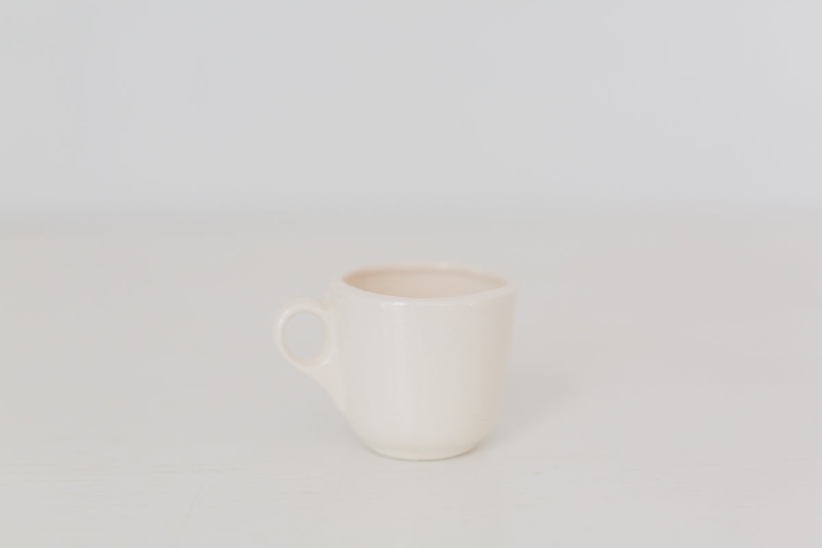 Vintage petit tea cup, petit mug with small floral design