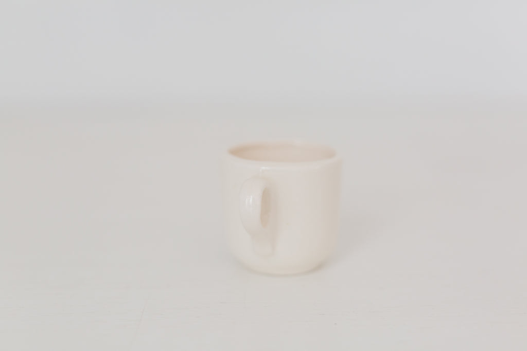 Vintage petit tea cup, petit mug with small floral design