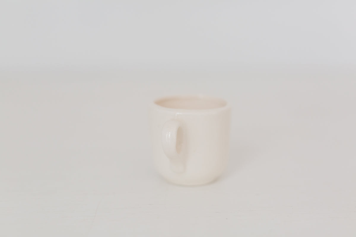 Vintage petit tea cup, petit mug with small floral design