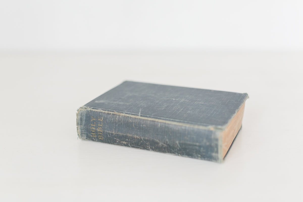 Vintage hardbound bible from the 1940s