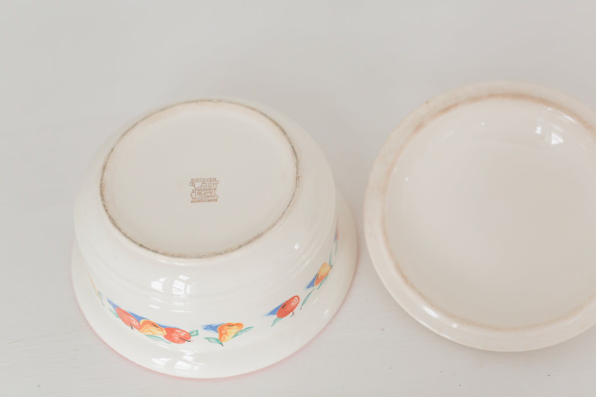 Vintage Harker Hotoven bakeware dish