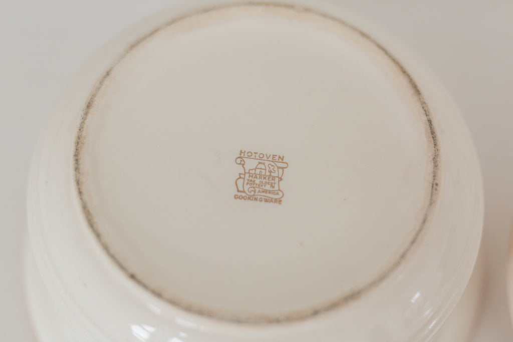 Vintage Harker Hotoven bakeware dish