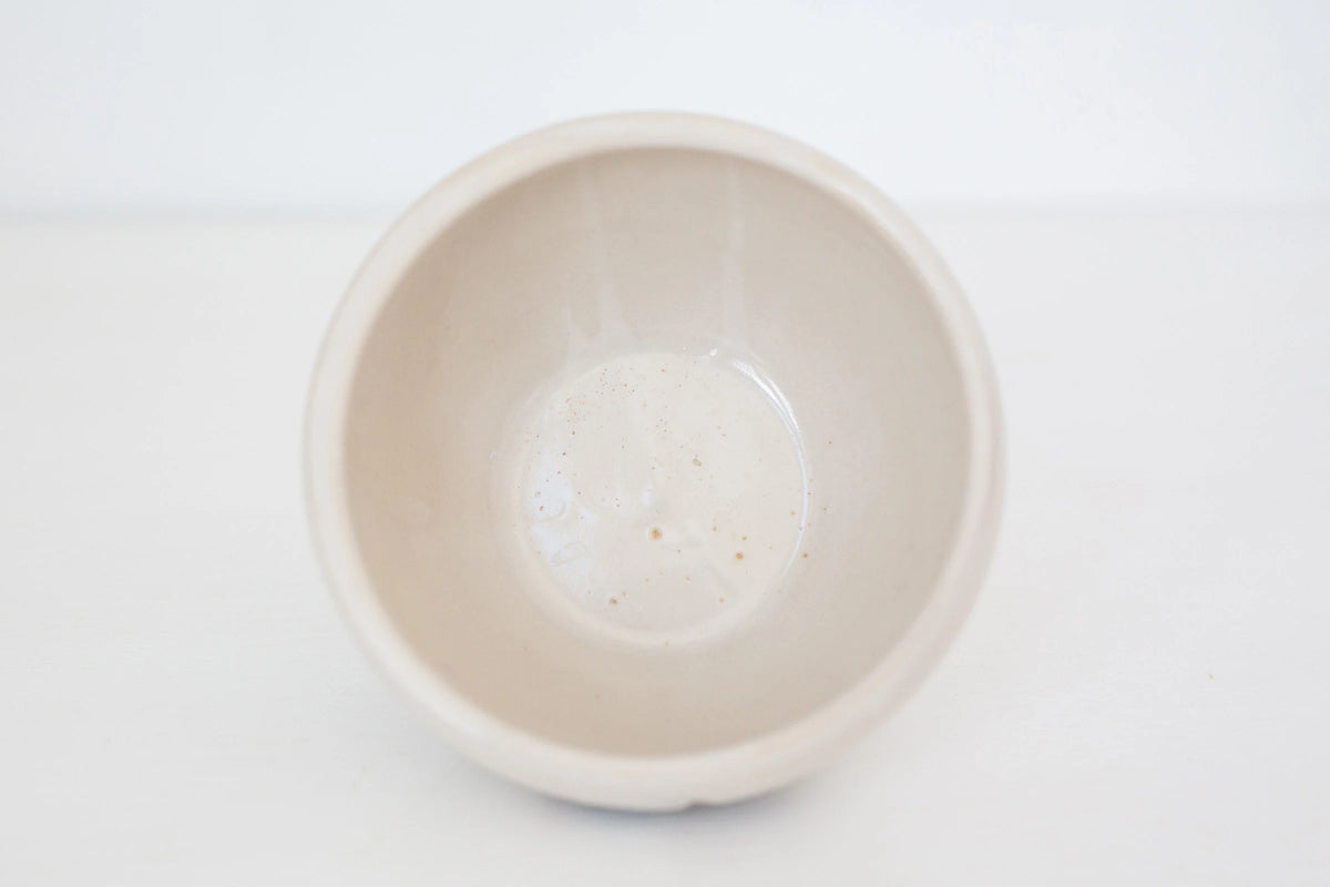 Vintage French ceramic bowl with Riquewihr design by Anne Ehret