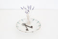 Vintage French ceramic dessert, cake stand