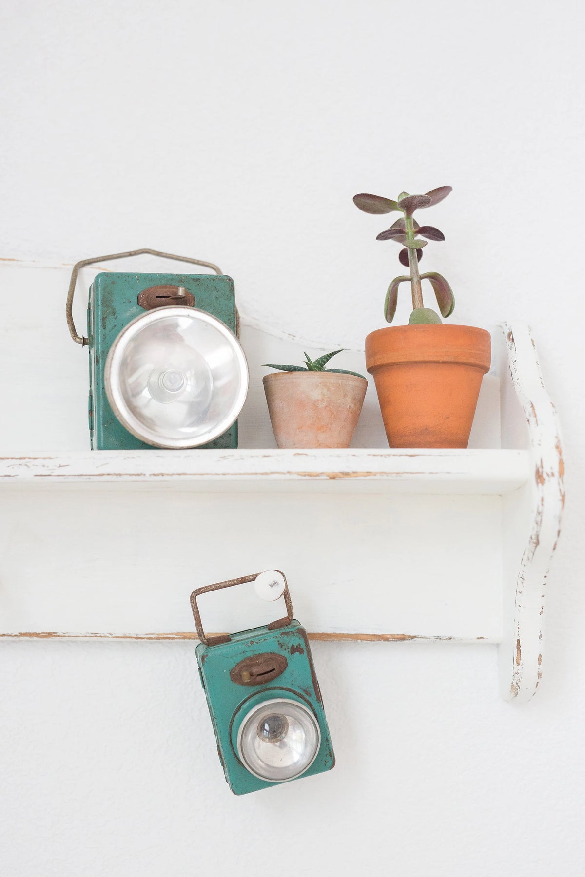 Pair of Small Vintage French lantern