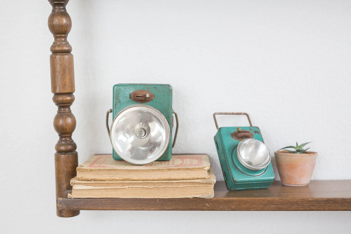 Pair of Small Vintage French lantern