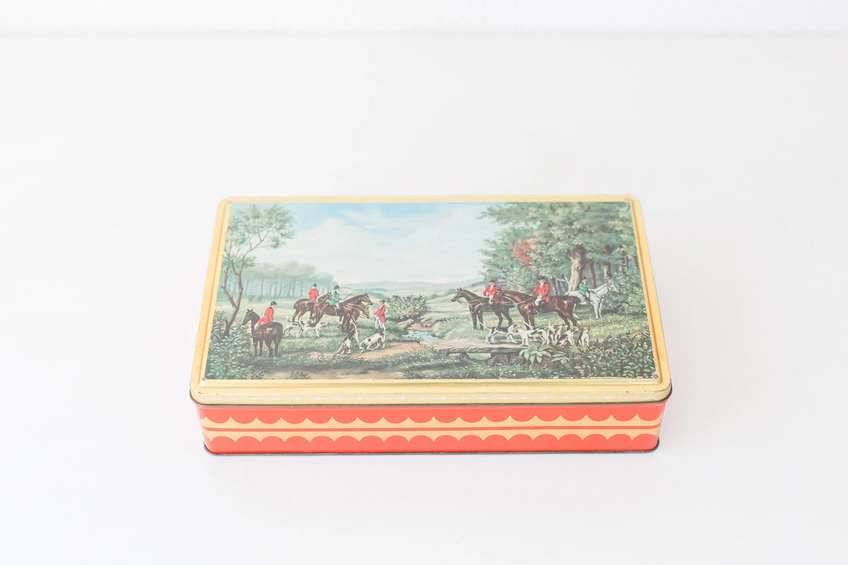 Vintage German Coffee Tin box