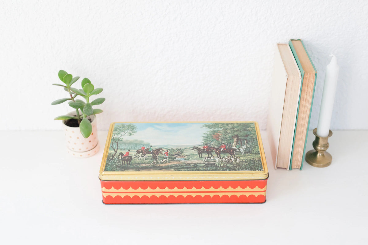 Vintage German Coffee Tin box