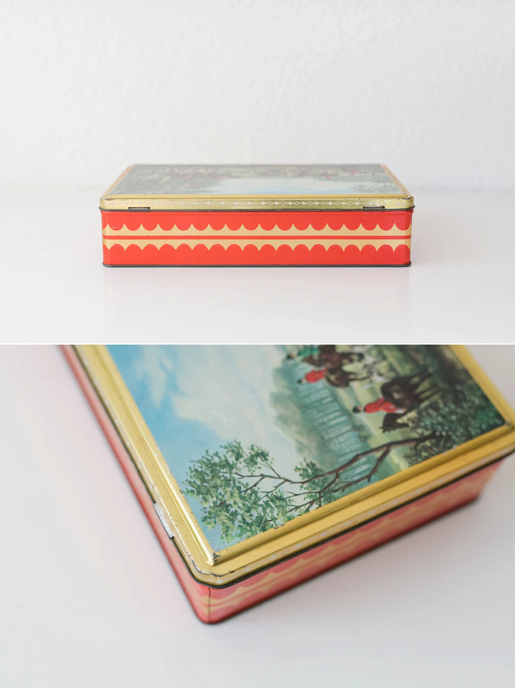 Vintage German Coffee Tin box