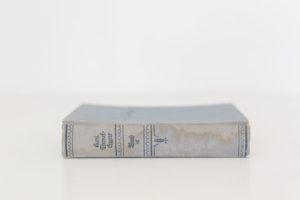 Vintage 1934 German book "Barb Der Roman Einer Detchen"