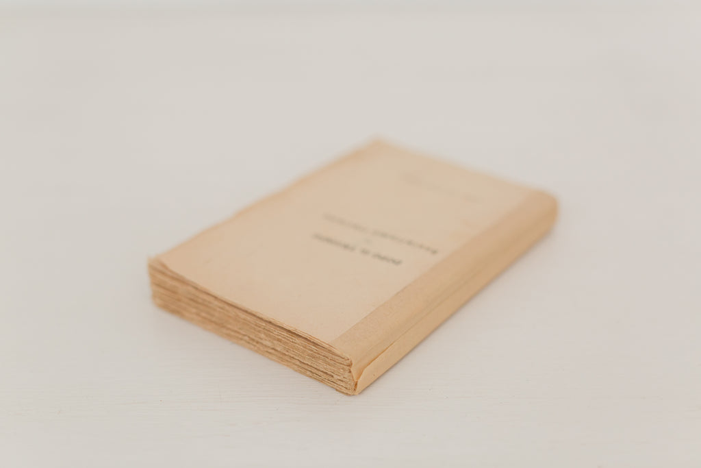 Vintage 1907 Italian book