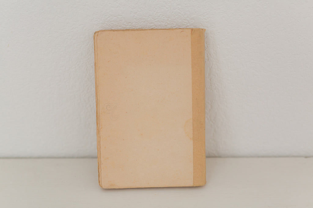 Vintage 1907 Italian book
