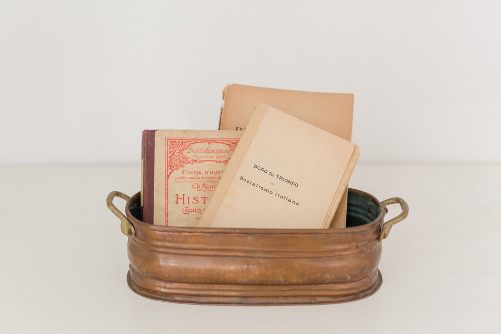Vintage 1907 Italian book