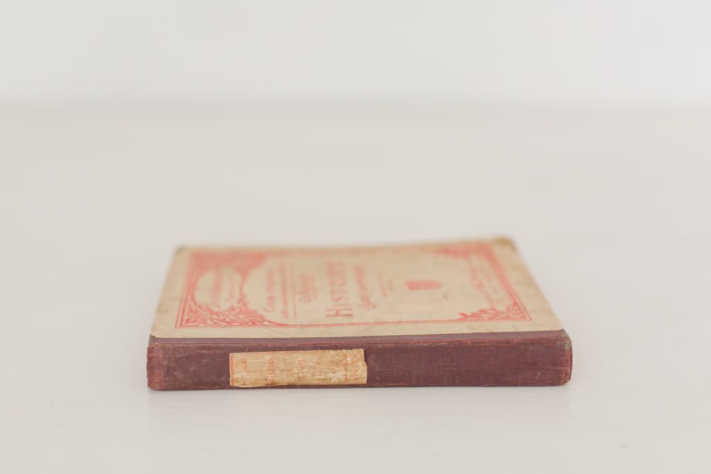 Vintage 1928 French history book