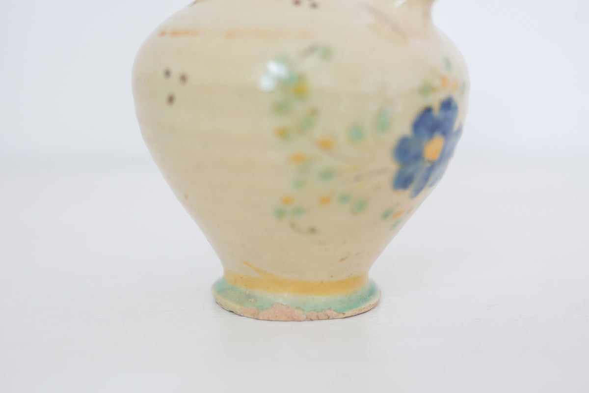 Vintage Spanish Ceramic Olive Oil dispenser, decanter