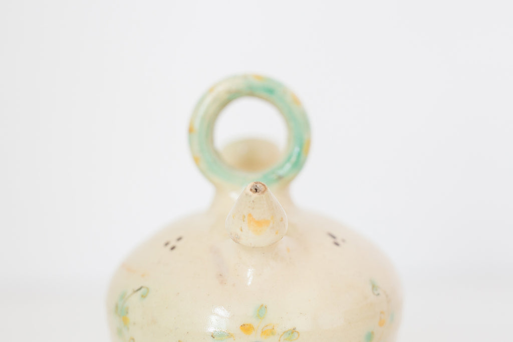 Vintage Spanish Ceramic Olive Oil dispenser, decanter