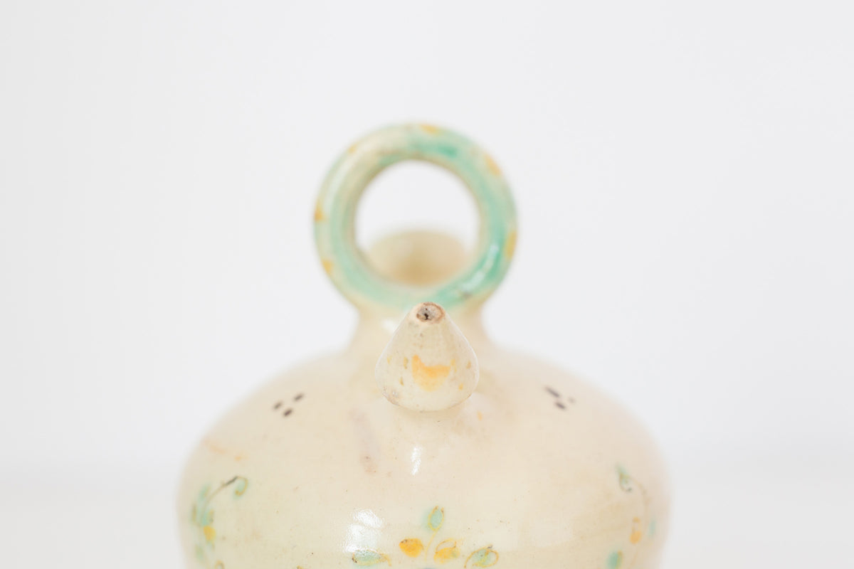 Vintage Spanish Ceramic Olive Oil dispenser, decanter