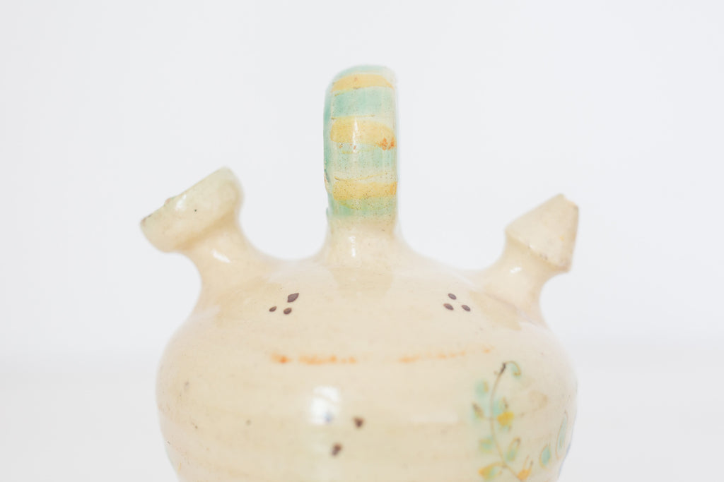 Vintage Spanish Ceramic Olive Oil dispenser, decanter