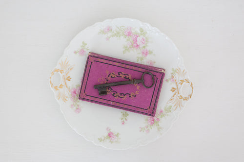 Small Vintage Haviland French plate, Small Serving Plate with handles